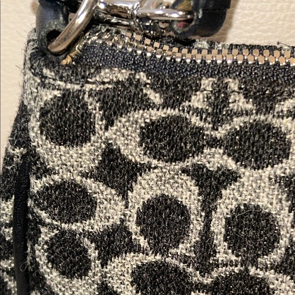 Coach Signature Vintage Wool Mini Bag - Picture 5 of 17